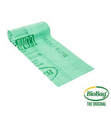 BioBag (USA), The Original Compostable Bag, 2.6 Gallon, 100 Total Count, 100% Certified Compostable Kitchen Food Scrap Bags, Kitchen Compost Bin Compatible