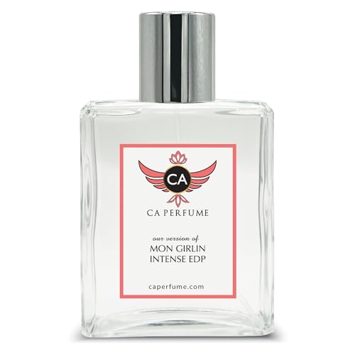 CA Perfume Impression of Mon Girlin Intense Edp For Women Replica Fragrance Dupes Eau de Parfum Spray Bottle 3.4 Fl Oz/100ml-X1