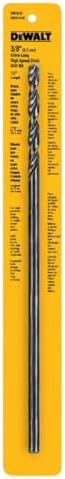 DEWALT Drill Bit, Black Oxide, 3/8-Inch x 12-Inch (DW1610)
