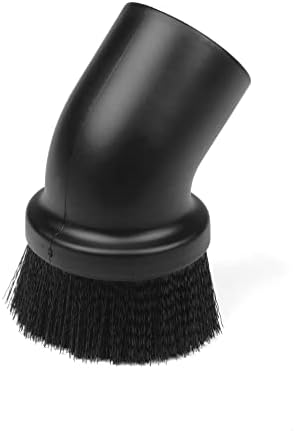 CRAFTSMAN CMXZVBE37413 2-1/2 in. Dusting Brush Wet Dry Vac Attachment, Industrial-Grade Shop Vacuum Accessory for Cleaning Stubborn Debris, Fits 2-1/2 in. Hose Diameter