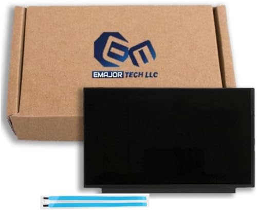 EM EMAJOR TECH LLC New Screen Replacement for HP 15-DY2132WM 1366X768 HD OnCell Touch LCD LED Display with Set of Adhesive Tape