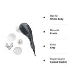Wahl All Body Corded Light Soothing Vibratory Massager with 4 Attachment Heads - 2 Massaging Speeds - Massage Tools for Back Massage, Foot Massage, Neck Massage, and Leg Massage. - 4120-600