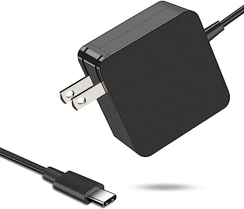 109W USB C Power Adapter, Type C Power PD Wall Fast Charger Compatible with Mac Book Pro, Dell Latitude, Lenovo, Huawei Matebook, HP Spectre, Acer Chromebook and Any Laptops or Smart Phones 1