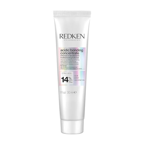 Redken Bonding Treatment for Damaged Hair Repair | Acidic Bonding Concentrate | Intensive Bonding Pre-Shampoo Hair Treatment | For Colored Hair & All Hair Types