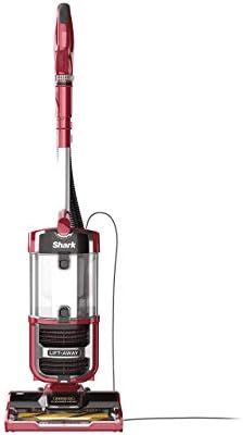 Shark Navigator Upright Vacuum with Lift-Away, Zero-M Anti-Hair Wrap Technology, Anti-Allergen + HEPA Filter and Swivel Steering (ZU561), Red Peony (Renewed)