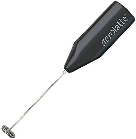 Aerolatte Milk Frother To Go with Travel Storage Case, The Original Steam-Free Frother, Black