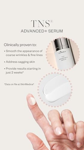 SkinMedica TNS Advanced+ Serum - Our Premium Facial Skin Care Product, the Secret to Flawless Skin. Age-Defying Face Serum for Women is Proven to Address Wrinkles and Fine Lines for Glowing Skin,1 Oz