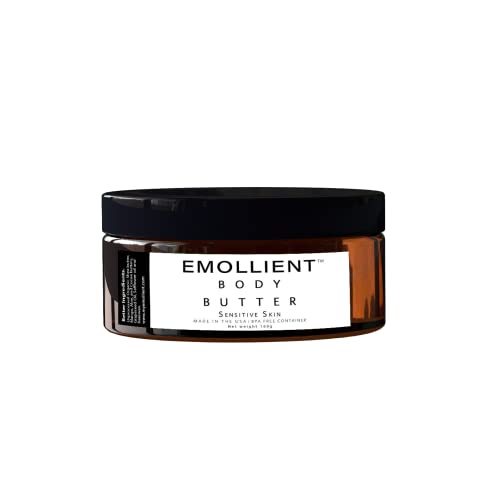 Emollient for Dry Skin & Eczema Handmade Butter Made with Essential Oils, Packed with Vitamins and Antioxidants (Sensitive Skin, 160 grams)