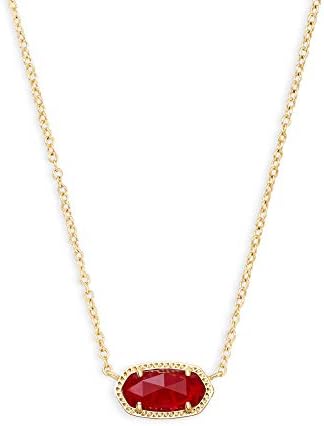 Kendra Scott Elisa Pendant Necklace for Women, Fashion Jewelry, 14k Gold-Plated