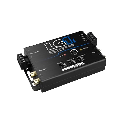 AudioControl LC1i Active 2-Channel Line Driver/Line Output Converter, Provides Input Signal to Add Amplifier to Factory Car Radio, Impedance Matching, Distortion Free