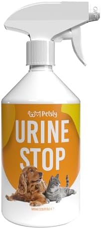 Anti Cat & Dog Urine Spray - 17 Fl Oz - No More Marking Spray for Dogs & Cats - Non-Staining Potty Training Spray for Dogs & Cats - Effective Don't Pee Here Spray for Dogs - Made in Germany