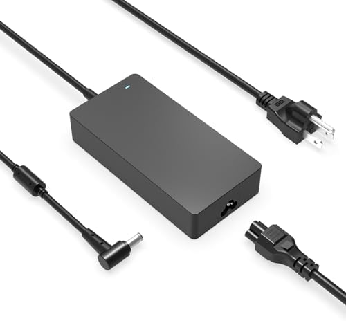 180W Laptop Charger Fit for Asus FX505 FX506 FX505D FX505G FX506L, UL Safety Listed, 10Ft Power Cord, TUF Gaming F15 FX505DD FX505DT FX505DU FX505DY FX505GT FX505GD FX505GE FX506LI FX506LH FX506LU