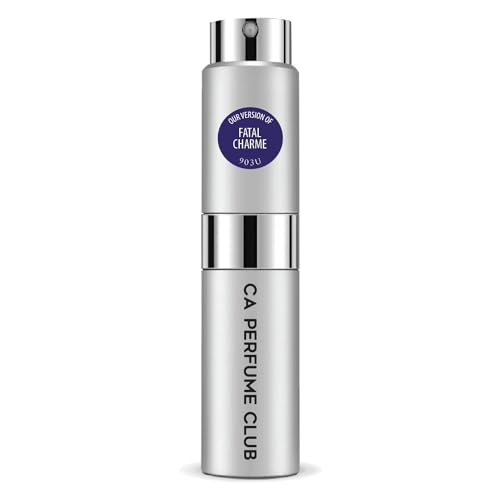 CA Perfume Impression of Fatal Charme For Women & Men Fragrance Spray Bottle 0.27 Fl Oz/8ml