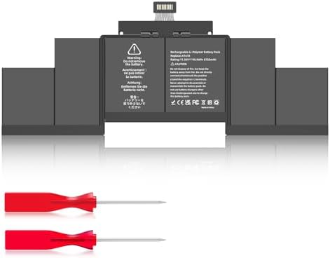 A1618 A1494 Battery Replacement for MacBook Pro A1398 Battery(Late 2013, Mid 2014, Mid 2015 Version), Apply to MacBook Pro 15 inch Retina Late 2013，Mid 2014 and Mid 2015
