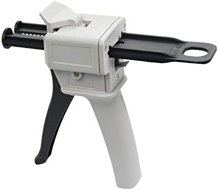 Dispenser Gun, 50ml Dispensing Gun Kit Impression Mixing Dispensing Dispenser AB Gun 1:1/1:2