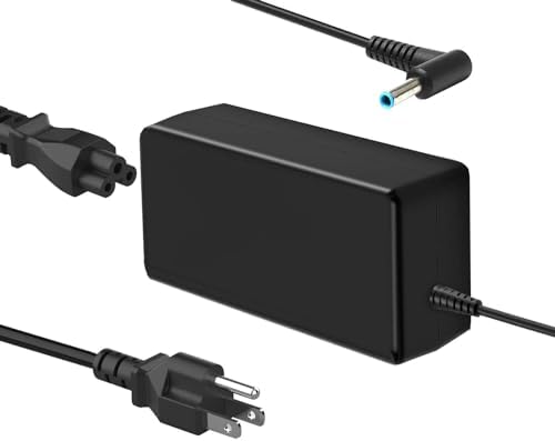 45W 19.5V 2.31A for HP Laptop Charger Blue Tip,HP Pavilion x360 Charger 11 13 15, Envy X360 13 15,Zbook 14u G4 G5 15u 15 G3,Stream 11 13 14,HP Model 15 Laptop Charger AC Adapter with Power Cord