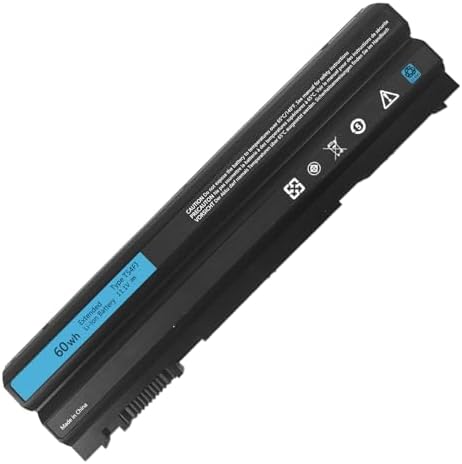 60WH T54FJ Laptop Battery for Latitude E6440 E6430 E6420 E6520 E6530 E6540 E5430 E5520 E5530 E5420 Inspiron 4420 4520 4720 5420 5520 5720 7420 7520 7720 M421R M521R Vostro 3460 3560 M5Y0X N3X1D 8858X