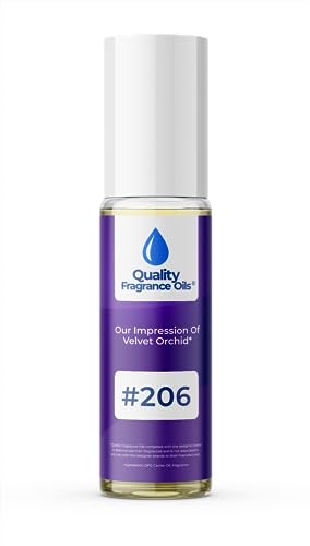 Quality Fragrance Oils' Impression #206, Inspired by Velvet Orchid (10ml Roll On)