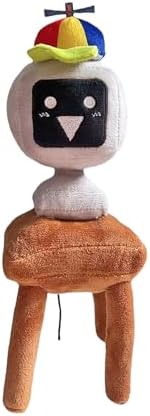 Sprunki Plush, Sprunki Game Plush, Wenda Sprunki, Sprunki Gray, for Kids (Mr. Fun Computer)