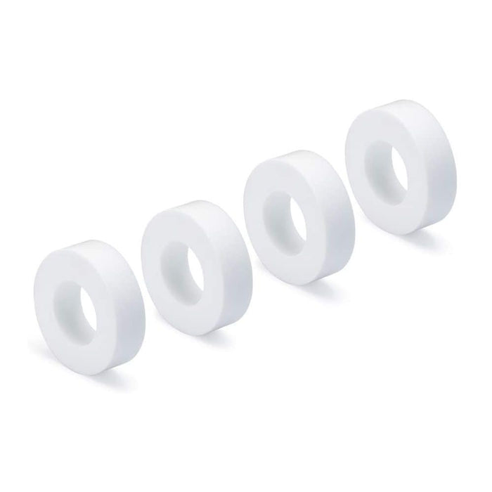 Dolphin Genuine Replacement Part — Notched White Climbing Rings for Ultimate Wall Adhesion (4PK) — 6101611-R4