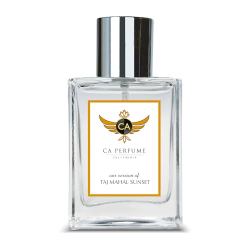 CA Perfume Impression of Taj Mahal Sunset For Women Replica Version Fragrance Dupes Grand Quality Long Lasting Eau de Parfum Spray Size Atomizer Type Bottle Parfums Cologne 1.7 Fl Oz/50ml-X1
