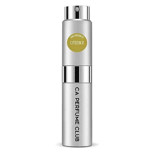 CA Perfume Impression of Citizen X For Women Replica Version Fragrance Dupes Concentrated Long Lasting Eau de Parfum Spray Refillable Atomizer Bottle 0.27 Fl Oz/8ml-X1