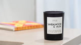 Leoben Co | Masculine Aromas | Small Batch | Soy Wax | 40 Hours | Scented Mens Candles with Natural Essential Oils | Vegan (Sandalwood & Musk)