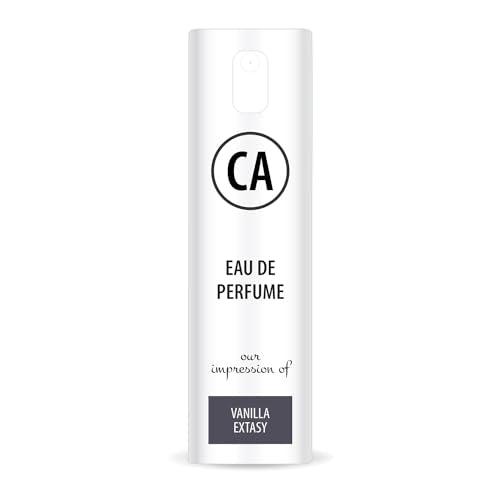 CA Perfume Impression of Vanilla Extasy For Women Eau de Parfum Spray Atomizer Bottle 0.33 Fl Oz-X1