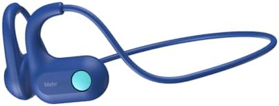 Kids Bluetooth Headphones, Bluetooth 5.4 Air Conduction Open Ear Headphones, Ultra-Light, Stereo Sound with Mic, IPX5 Waterproof, 15H Playtime, Perfect for School and Outdoor Activities-Blue