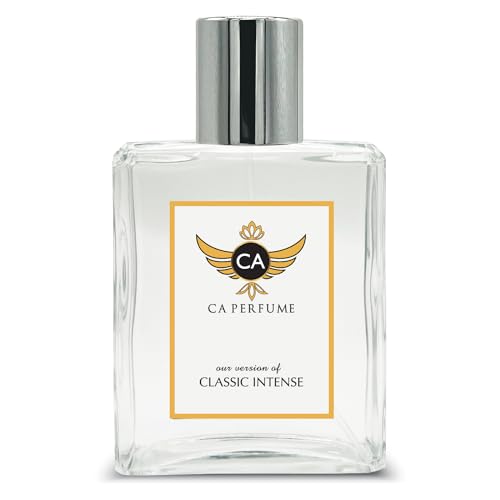 CA Perfume Impression of Classic Intense For Women Replica Fragrance Dupes Eau de Parfum Spray Bottle 3.4 Fl Oz/100ml-X1