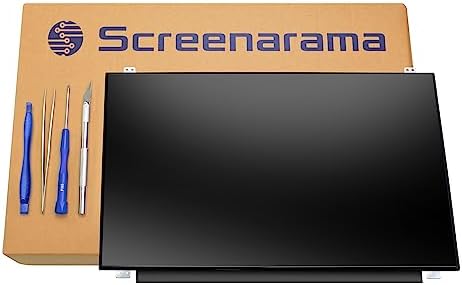 SCREENARAMA New Screen Replacement for Panasonic Toughbook FZ-55 FZ-55A (Matte) 30pin HD 1366x768 LCD LED Display with Tools and Tape