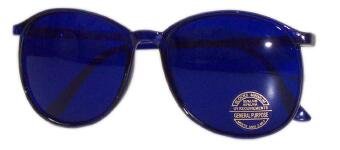 NUTRI-BOOKS Color Therapy Glasses - Indigo