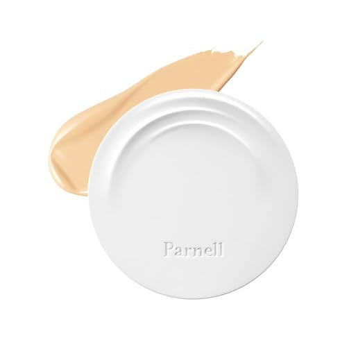 Parnell Cicamanu Serum Cushion - Moisturizing Foundation for Soothing, Coverage, Glass Skin and Lightweight for Sensitive and Dry Skin Pearl Skin (0.52 Fl Oz) (#21 Fair Ivory)