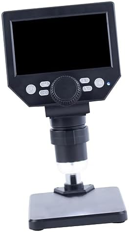 Homoyoyo 1pc Electron Microscope Handheld Magnifying Glass Lab Digital Microscopes Digital Microscope Screen Microscopios Led LCD Digital Microscope Display Screen Currency G1000