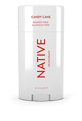 Native Deodorant - Paraben Free Aluminum Free - Candy Cane - Full Size 2.65 OZ 75 G (Candy Cane)