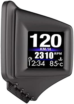 Head Up Display, Car HUD P8, OBDII & GPS Dual System, The 1st Model in The Market Can be Installed on A-Pillar Trim (1)