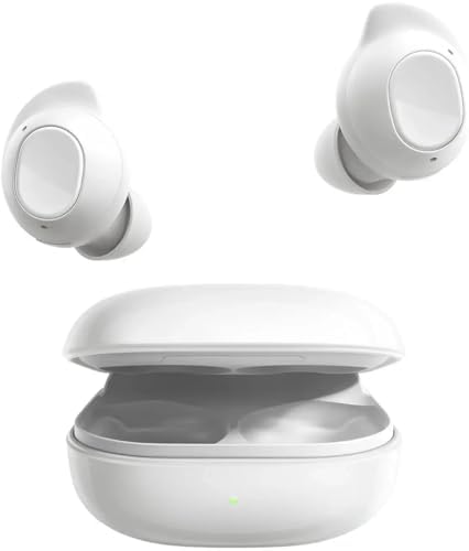 SAMSUNG Galaxy Buds Fan Edition(FE) SM-R400, Active Noise-Cancelling, Wireless Bluetooth v5.2 Earbuds, Android 8.0 and Up - (White) (Renewed)
