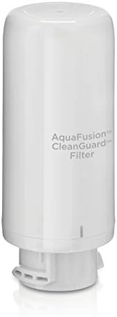 AquaFusion CleanGuard 100 Gallon Activated Carbon Block Replacement Filter, White Water Filtration System