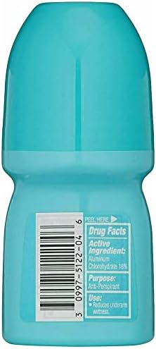 Hi and Dri Antiperspirant, Roll-On, Unscented, 1.7 Ounce (Pack of 6)