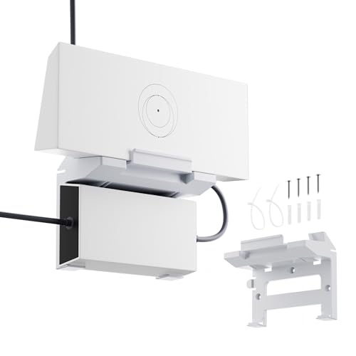 Starlink Cable Routing Kit for Gen 2 Gen 3 Starlink Cable Grommets Wall Pass Through Tool Kit + Starlink Gen 3 Router Mount, 2 in 1 Wall Mount for Starlink Standard Router and Power Supply