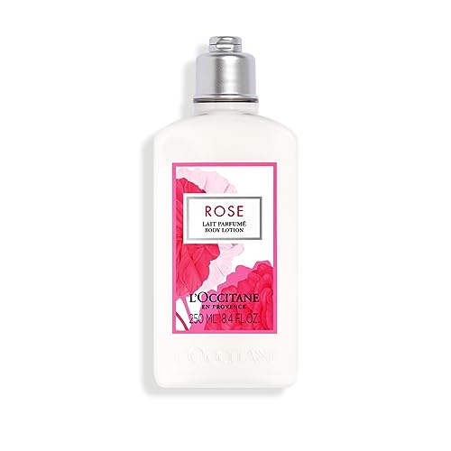 L'OCCITANE Body Lotion: Moisturizing With Shea Butter, Softening, Visibly Firmer-Looking Skin, Made in France, Almond Milk Veil, Cherry Blossom, Lavender, Rose and Verbena