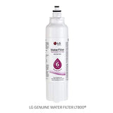 LG LT800P- 6 Month / 200 Gallon Capacity Replacement Refrigerator Water Filter (NSF42 and NSF53) ADQ73613401, ADQ73613408, or ADQ75795104 , White