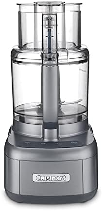 Cuisinart FP-11GMFR Food Processor, Gunmetal (Renewed)