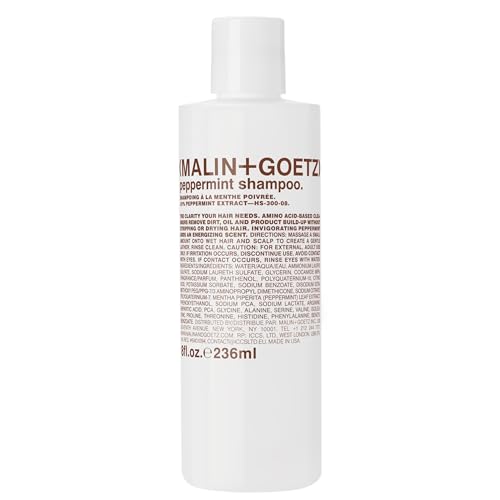 Malin + Goetz Shampoo – Clarifying, Unisex Natural Shampoo to Cleanse & Hydrate, Scalp Treatment Nourishes and Restores Healthy Texture for All Hair Types, Vegan and Cruelty-Free