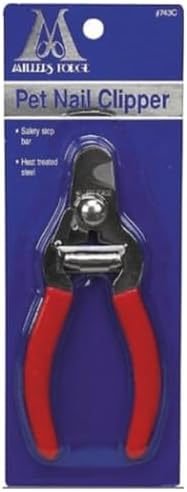 Millers Forge Steel Pet Nail Clipper 743C with Safety Stop Bar Small Medium Dog