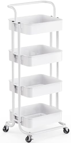 Pipishell Metal Rolling Carts