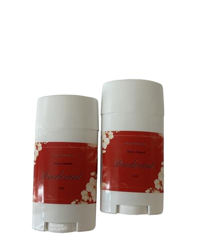 Countryside Soap Store/Cherry Almond Deodorant/Natural/No Baking soda/Best Natural Deodorant/Shea butter and Cocoa butter