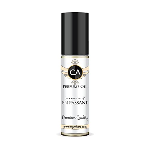 CA Perfume Club Impression of Fredarik M. En Passant For Women & Men Replica Fragrance Body Oil Dupes Alcohol-Free Essential Aromatherapy Sample Travel Size Long Lasting Attar Roll-On 0.3 Fl Oz/10ml