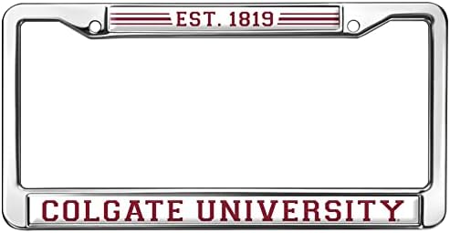 Colgate University School Logo Full Size Standard License Plate Metal Frame