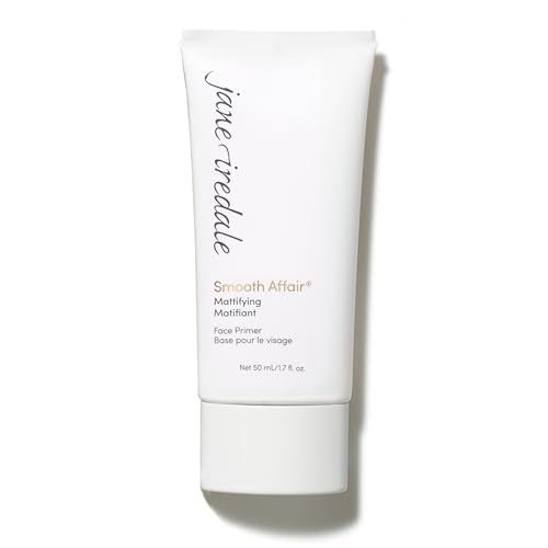 jane iredale Smooth Affair Facial Primer & Brightener | Minimizes Appearance of Pores and Lines | Illuminating Glow, Mattifying, and Brightening Primer